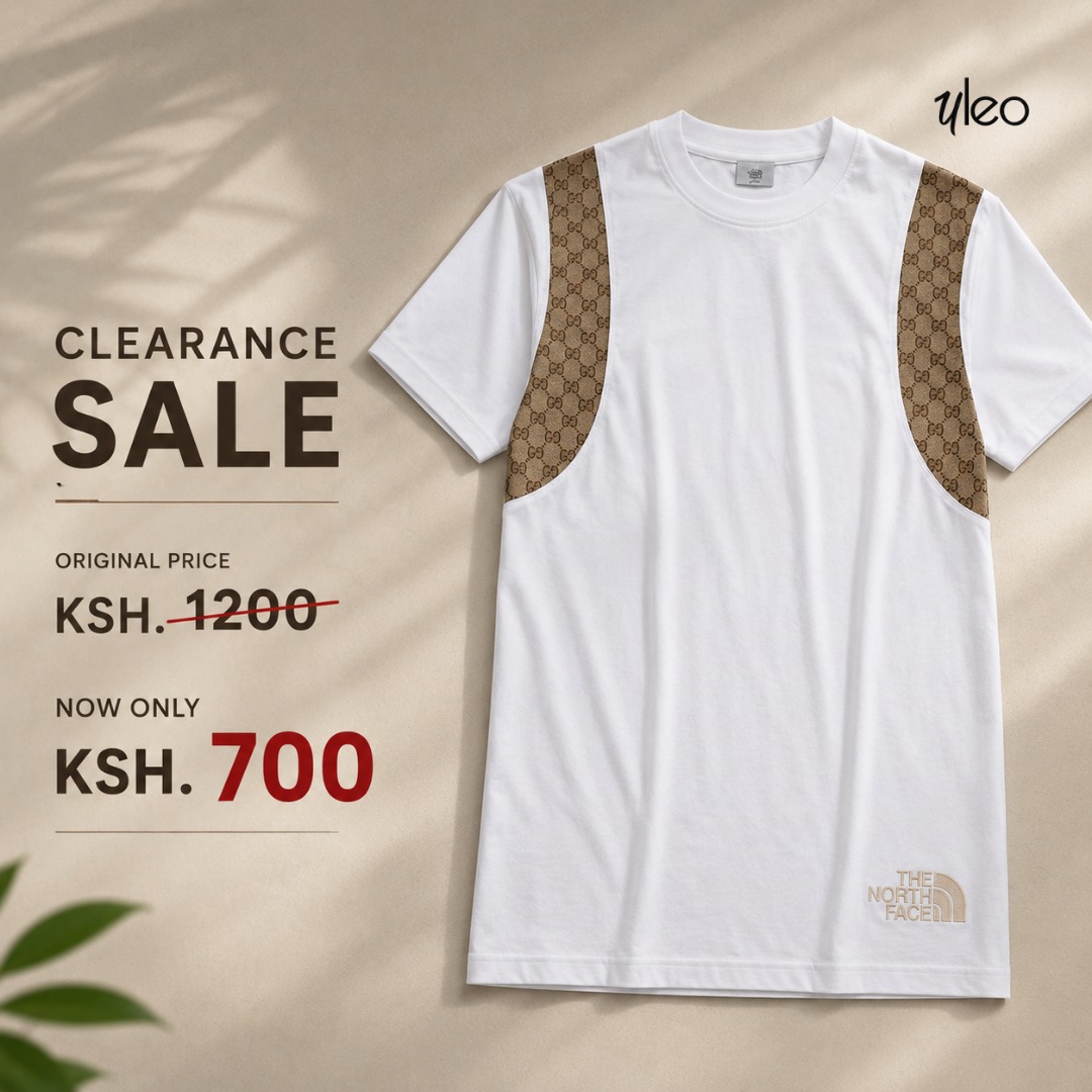 Jabari active tee in white on clearance